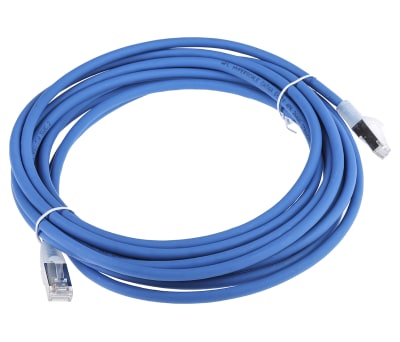 Product image for Patch cord Cat 6a S/FTP LSZH 5m Blue