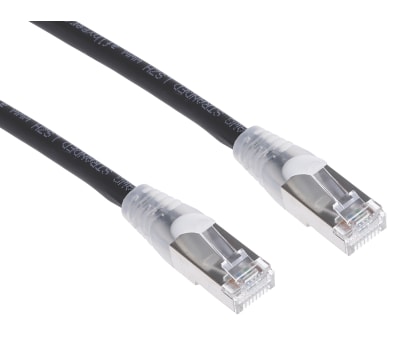 Product image for Patch cord Cat 6a S/FTP LSZH 3m Black