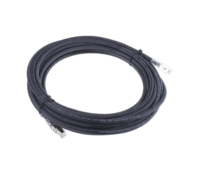 Product image for Patch cord Cat 6a S/FTP LSZH 10m Black