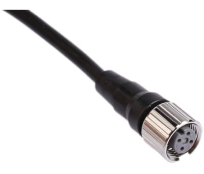 Product image for M12 PVC Connection lead 4pin straight 2m