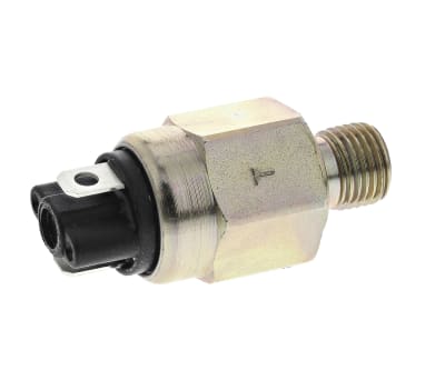 Product image for Gems Sensors Hydraulic Pressure Switch, SPST-NO 40 → 150psi, 42 V dc, BSP 1/4 process connection