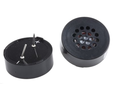 Product image for Miniature speaker 32R enclosed PCB pins