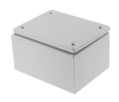 Product image for IP66 Mild Steel enclosure 150x200x120mm