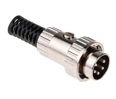 Product image for 5 way 240 deg metal twistlock cable plug