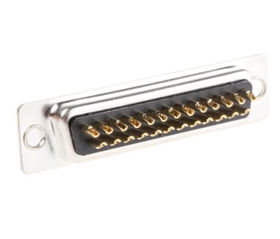 Product image for DSUB PLUG MACHINED PIN SOLDER 25 WAY