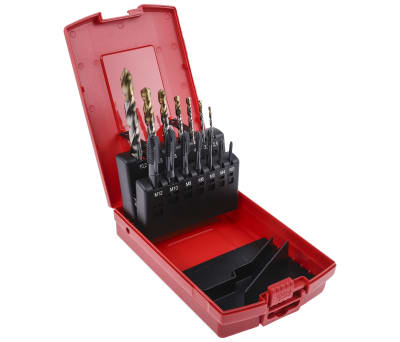 Product image for SPIRAL POINT TAP & DRILL SET M3-M12