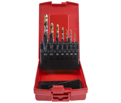 Product image for SPIRAL POINT TAP & DRILL SET M3-M12