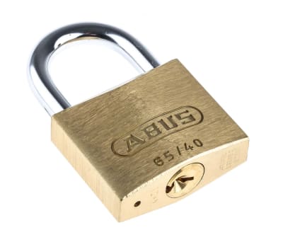 Product image for ABUS 65/40 KA6401 All Weather Brass, Steel Padlock 65mm