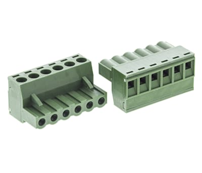 Product image for 6 way 5.08mm terminal block Plug