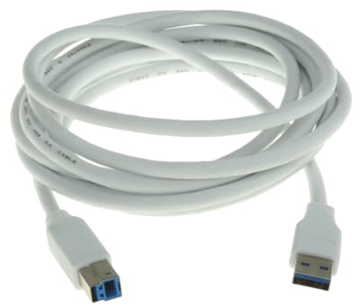 Product image for USB 3.0 Cable Type A - B 3m