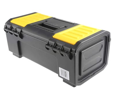 Product image for Stanley One Touch 2 drawers  Plastic Tool Box, 394 x 220 x 162mm