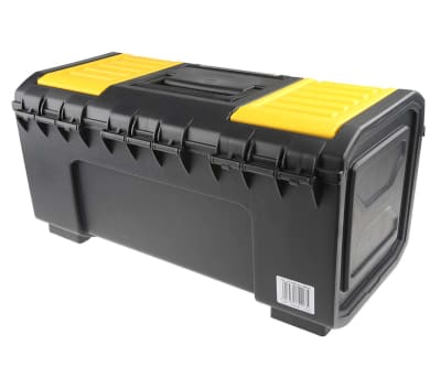 Product image for Stanley One Touch 2 drawers  Plastic Tool Box, 486 x 266 x 236mm