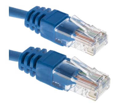 Product image for Patch cord Cat5e UTP LSZH Blue 25m