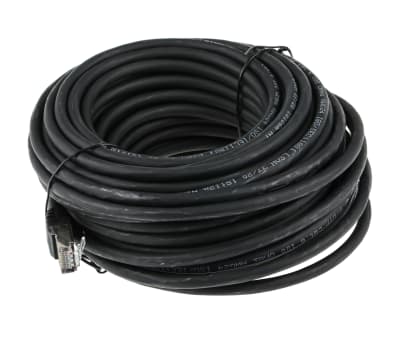 Product image for Patch cord Cat6 FTP LSZH Black 15m