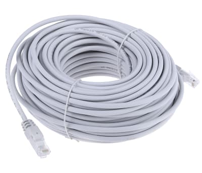 Product image for Patch cord Cat5e UTP LSZH Grey 30m