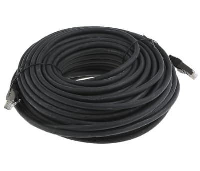 Product image for Patch cord Cat6 FTP LSZH Black 25m