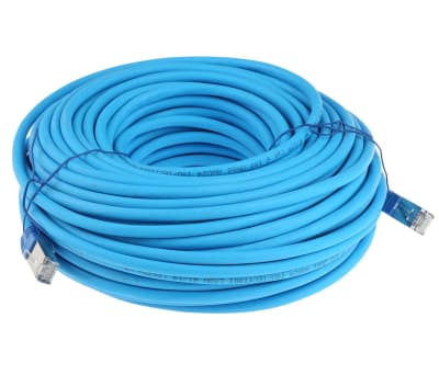 Product image for Patch cord Cat6 FTP LSZH Blue 30m