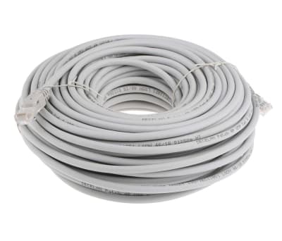 Product image for Patch cord Cat6 UTP LSZH Grey 30m