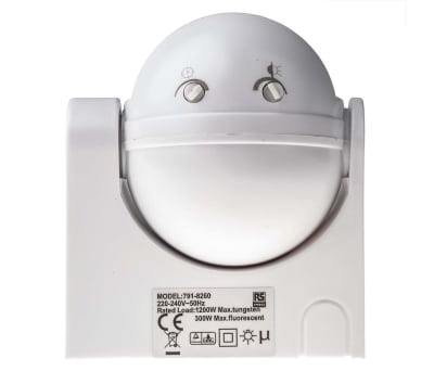 Product image for 180deg wall shuttered PIR detector,1100W