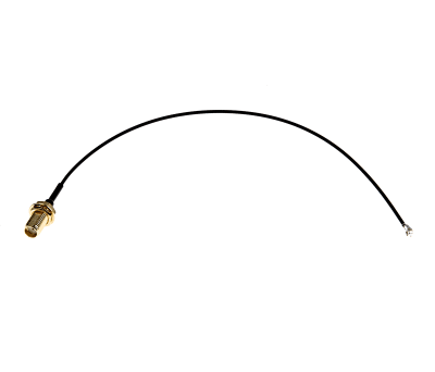 Product image for SMA - UFL RF coax cable assembly, 200mm