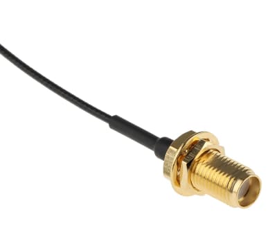 Product image for SMA - UFL RF coax cable assembly, 300mm