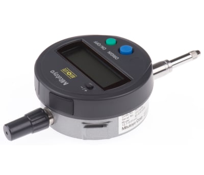 Product image for Mitutoyo 543-781BMetric Dial Indicator, 0 → 12.7 mm Measurement Range, 0.01 mm Resolution , 0.02 mm Accuracy