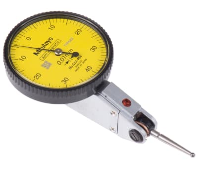 Product image for Mitutoyo 513-908-10E Metric DTI Gauge, +0.8mm Max. Measurement, 0.01 mm Resolution, 8 μm Accuracy