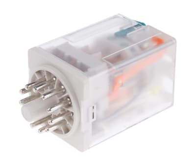 Product image for REL-OR3 Plug In Power Relay 24DC/3X21