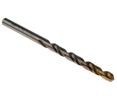 Product image for Dormer HSS-TiN Twist Drill Bit, 5.6mm x 93 mm