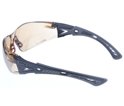 Bolle RUSH+ Anti-Mist UV Safety Glasses, Twilight Polycarbonate Lens,  Vented - RS Components Vietnam