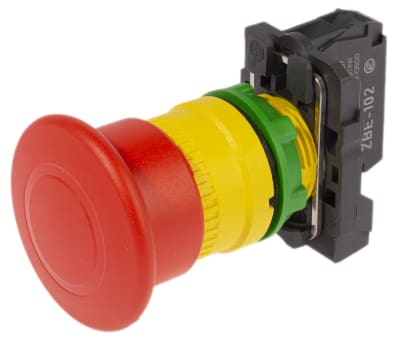 Product image for EMERGENCY STOP 40MM PULL RELEASE RED 1NC