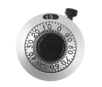 Product image for Dial 15 Turns satin chrome 6,35mm