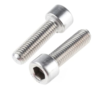 Product image for A2 S/Steel hex socket cap screw,M10x35mm