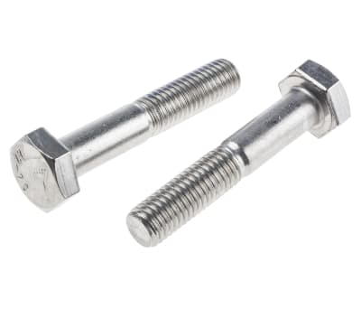 Product image for A2 S/Steel hex head BOLT,M10x55mm