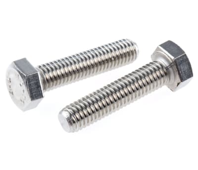 Product image for A2 S/Steel hex head set screw,M8x35mm