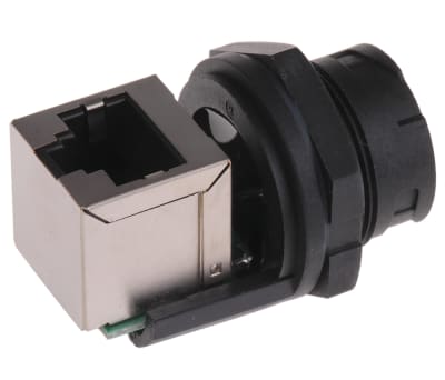 Product image for IP67 CAT 5E RJ45 PANEL PCB MOUNT JACK