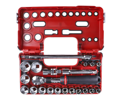 Product image for 21pc Socket Set With Telescopic Handle