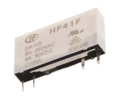 Product image for Relay subminiature power slim SPST 24V