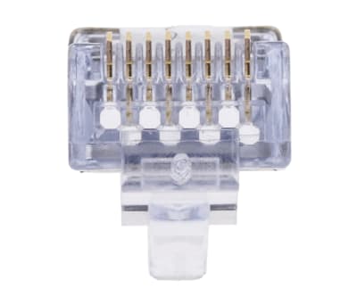 Product image for Cat6 RJ45 shielded modular plug, 8/8