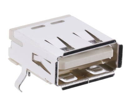 Product image for USB A PCB Receptacle high temperature