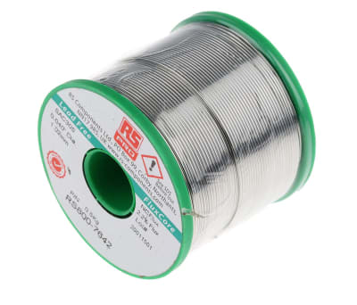 Product image for Lead Free 3% Ag Solder, 1.0mm, 500g