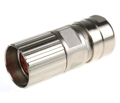 Product image for M23 cable mount female connector, 12 way