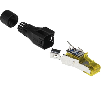 Product image for Phoenix Contact, VS-08, Male Cat6a RJ45 Connector