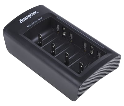 Product image for Energizer Universal Charger NiCd, NiMH 9V, AA, AAA, C, D Battery Charger with EUplug