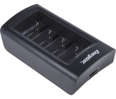 Product image for Energizer Universal Charger NiCd, NiMH 9V, AA, AAA, C, D Battery Charger with EUplug