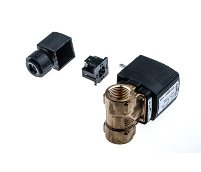 Product image for 1/2" SOLENOID VALVE  10 MM ORIFICE 24VDC