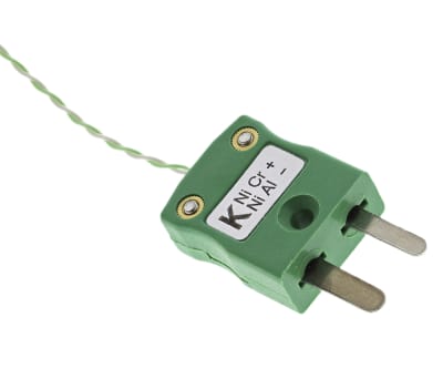 Product image for IEC Thermocouple, mini Plug, K, 10M