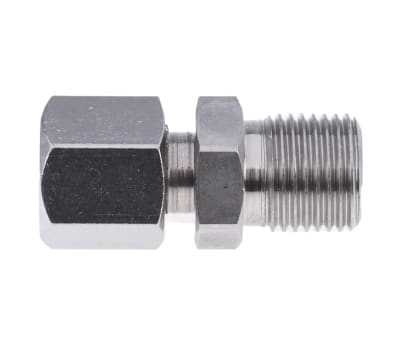 Product image for RS PRO Thermocouple Compression Fitting for use with Thermocouple With 1mm Probe Diameter, 1/8 BSP