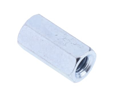 Product image for Threaded spacer,mild steel,M3x10mm,F/F