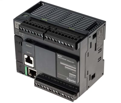 Product image for CONTROLLER M221-24IO RELAY ETHERNET COMP